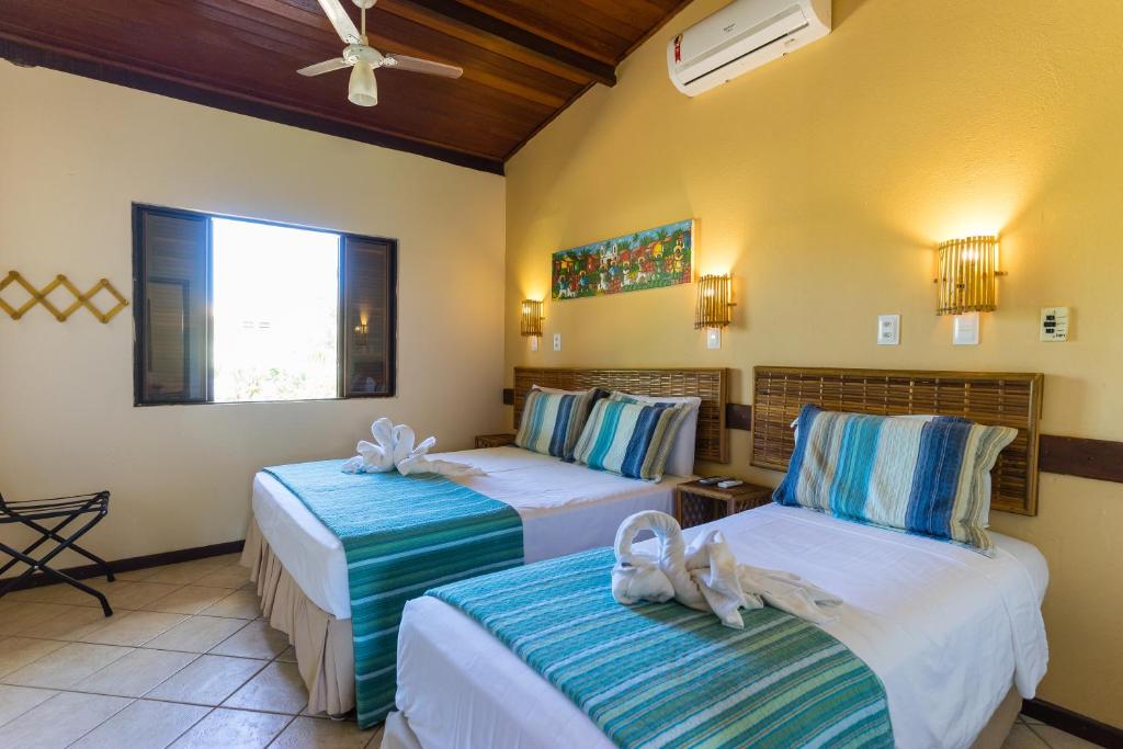 Chalé vista Piscina - Pousada Praia das Ondas